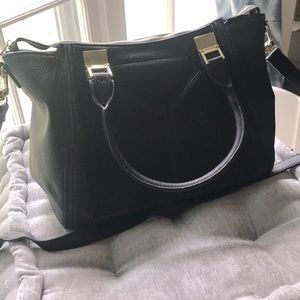 Steve Madden Black Hobo Purse